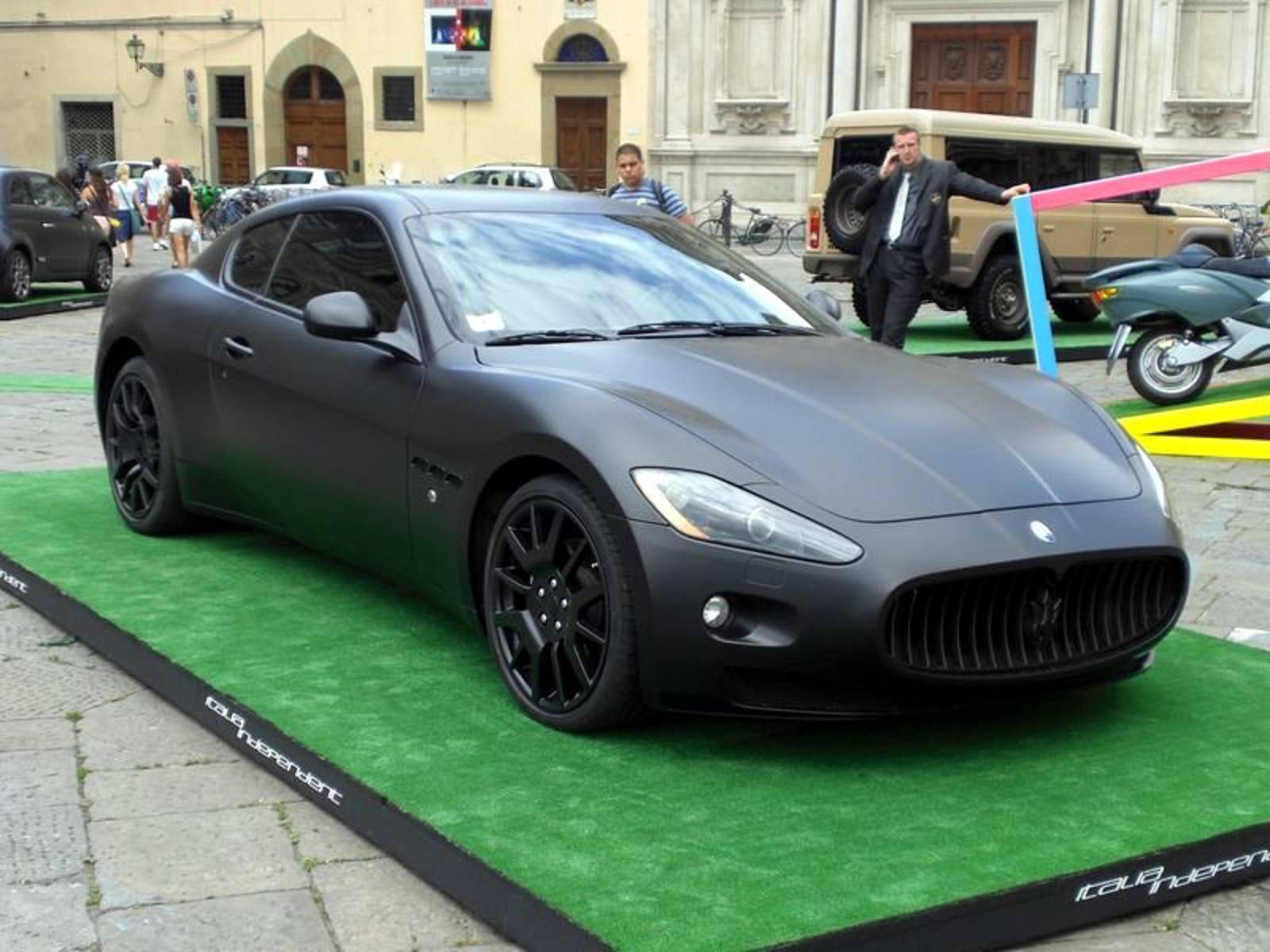 Matte Black Maserati