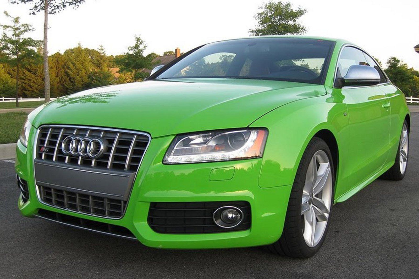 Audi s7 Emerald Green