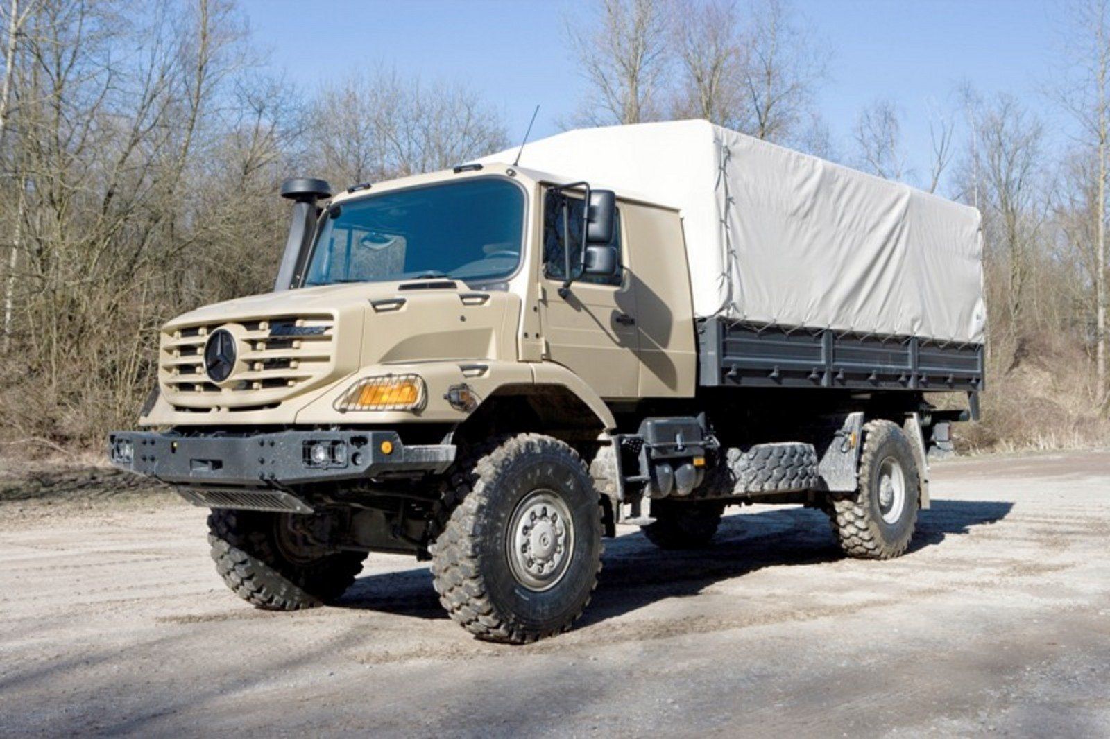 Mercedes Benz Zetros 6x6 автодом