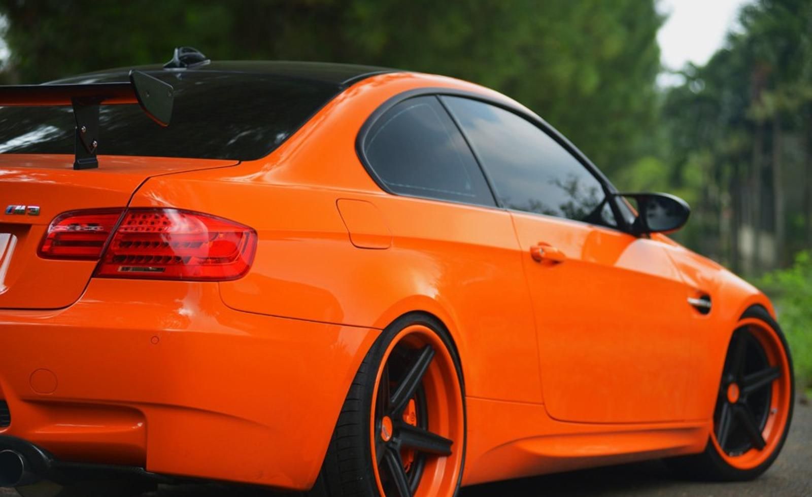 BMW m3 e92 Orange