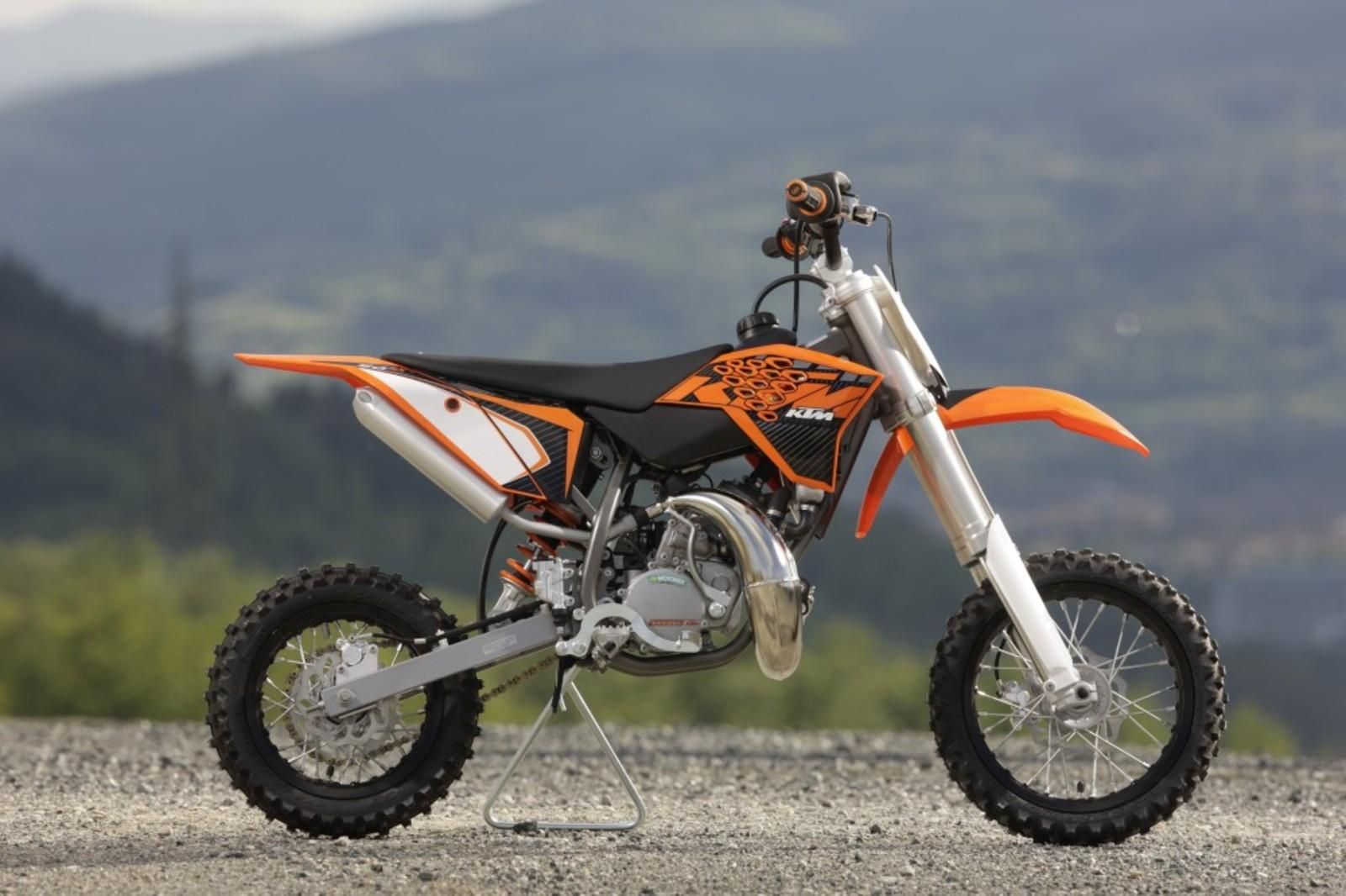 Детский кроссовый мотоцикл KTM