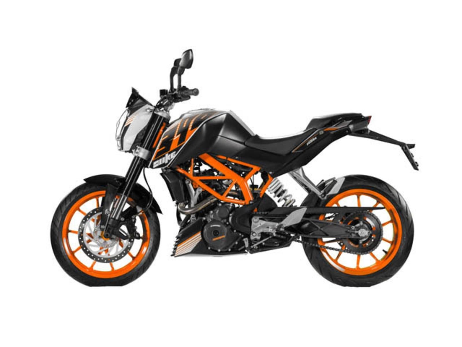 KTM Duke 85 эндуро на красивом фоне