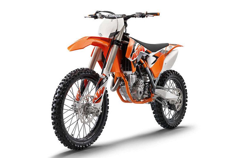 KTM SX 125 прыжки