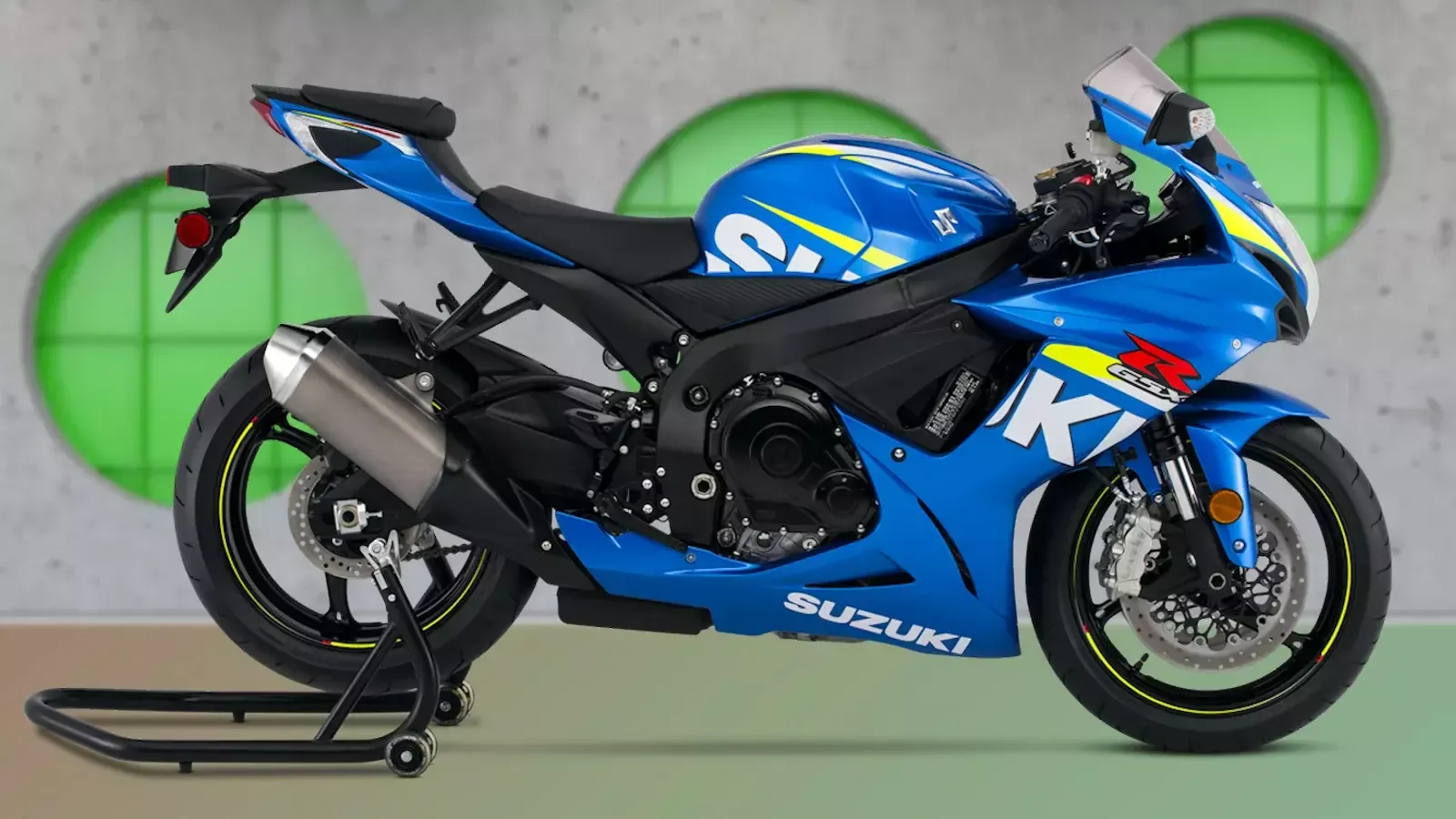 Suzuki GSXR 600 Р·РµР»С‘РЅС‹Р№