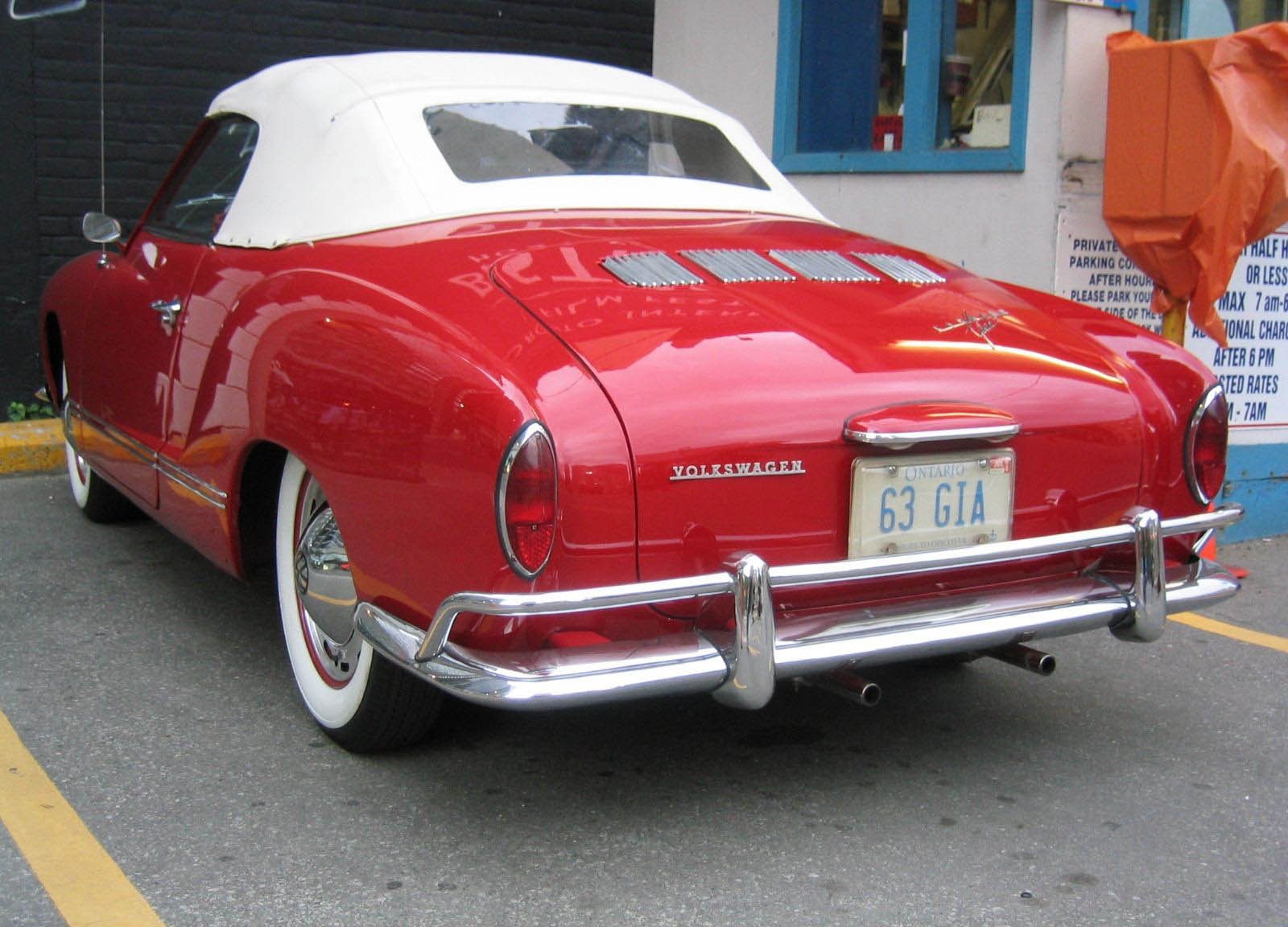 1955 - 1974 Volkswagen Karmann Ghia