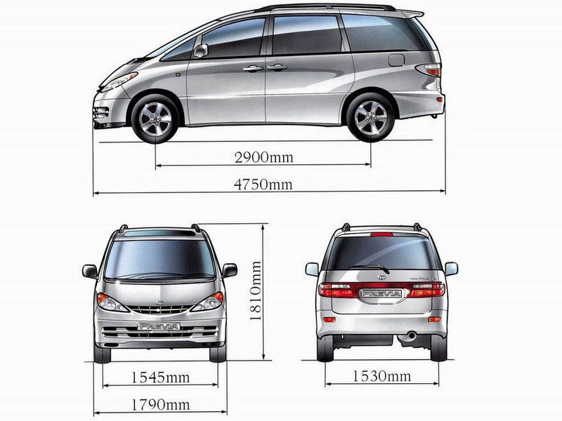 1991 - 1997 Toyota Previa