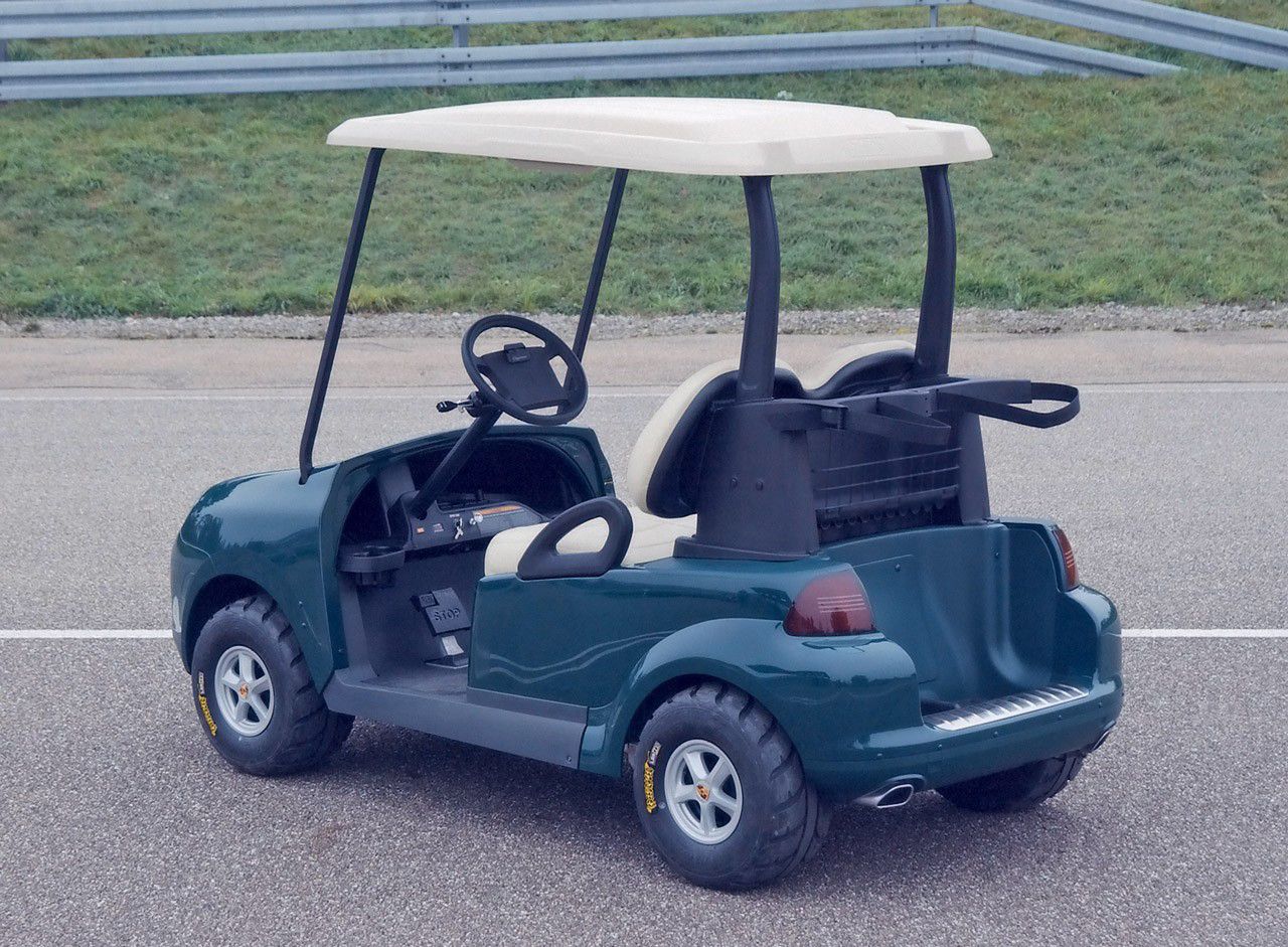 2005 Porsche Miniature Cayenne Prototype Golfcart