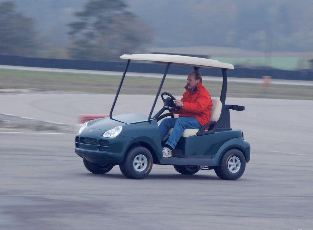 2005 Porsche Miniature Cayenne Prototype Golfcart