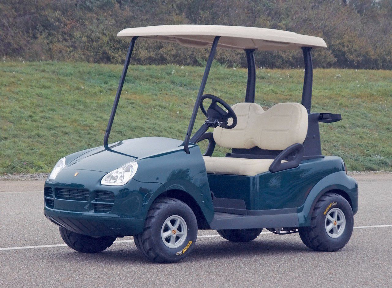 2005 Porsche Miniature Cayenne Prototype Golfcart