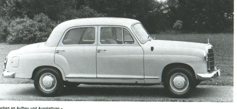 1953 - 1976 Mercedes E-Class