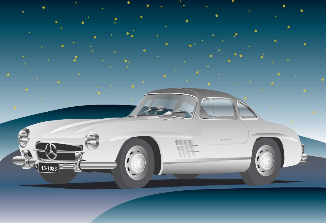 1957 - 1962 Mercedes 300SL Gullwing (W194)