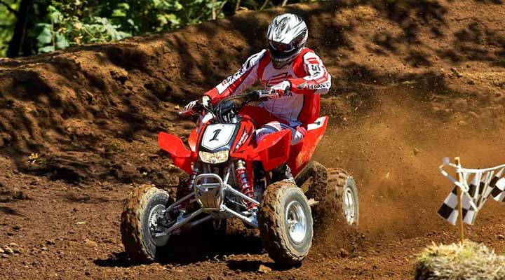 2006 Honda TRX450R ( Kick Start )