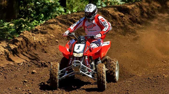 2006 Honda TRX450R ( Kick Start )