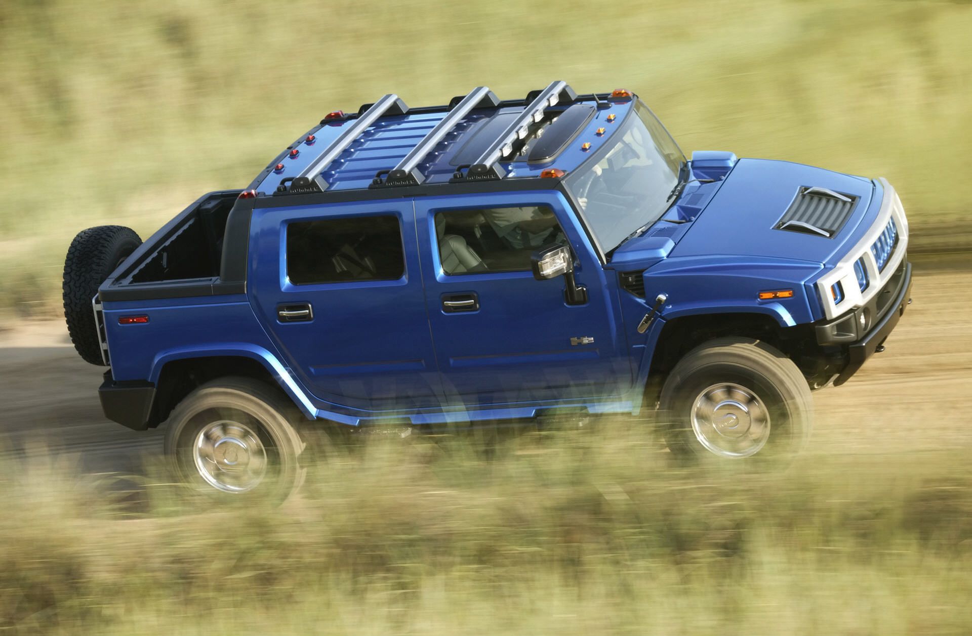 2006 Hummer H2 SUT Pacific Blue