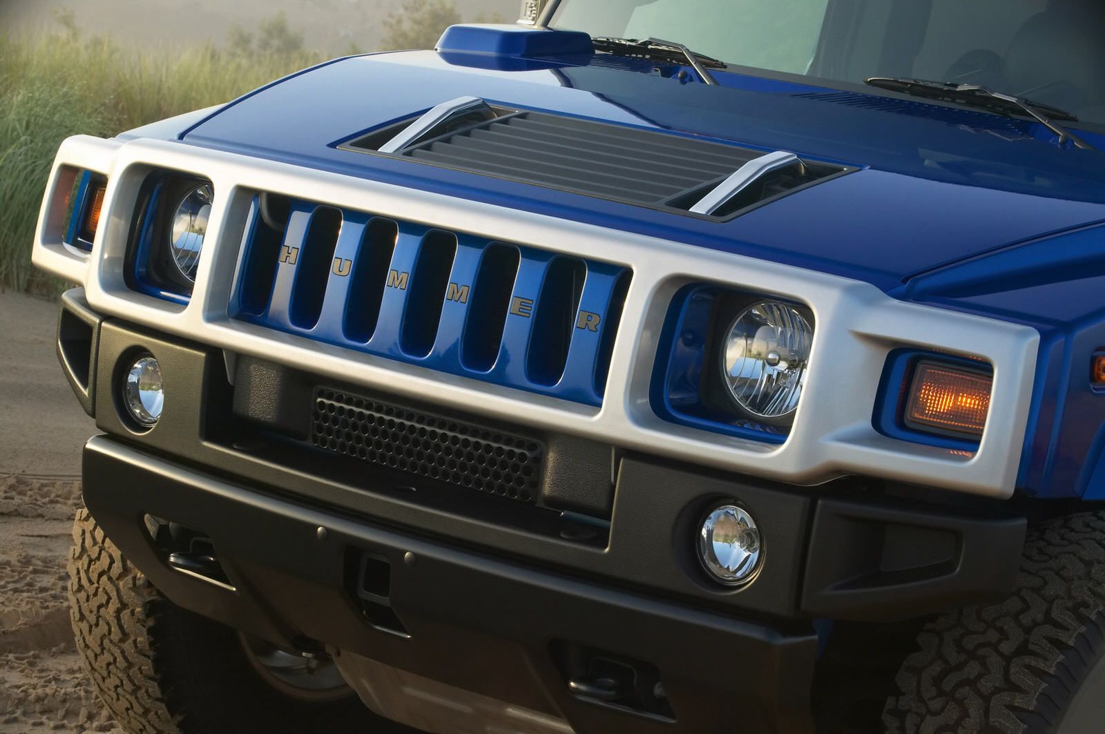 2006 Hummer H2 SUT Pacific Blue