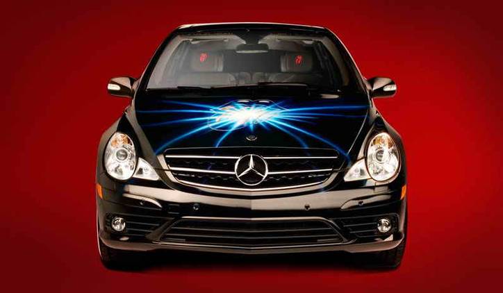 Mercedes R Class Customized The custom Rolling Stones 2006 R-Class