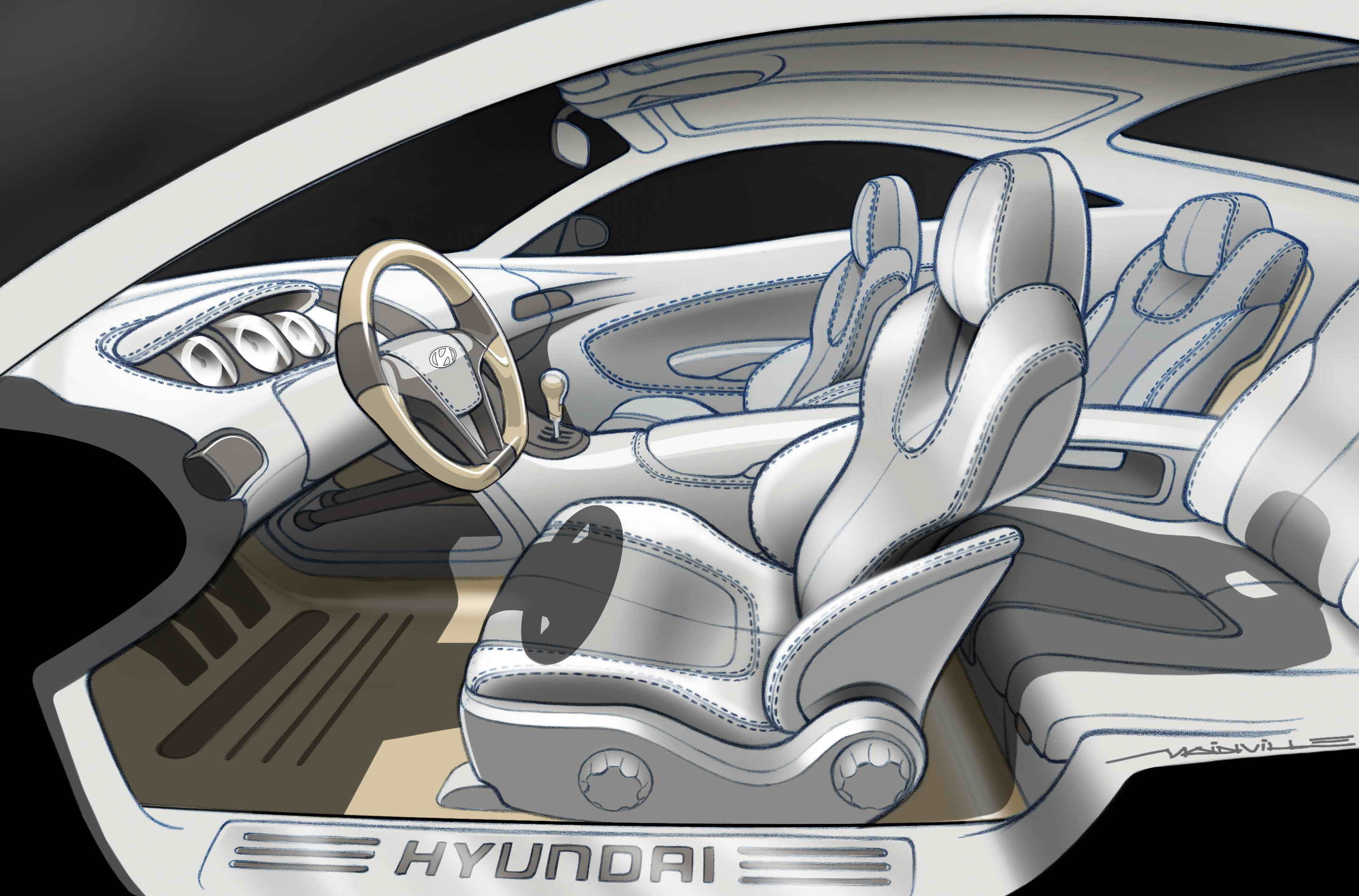 2004 Hyundai HCD8 concept