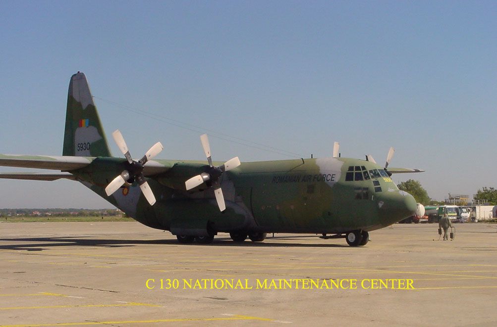 Land Rover LR3 navigates Hercules aircraft
