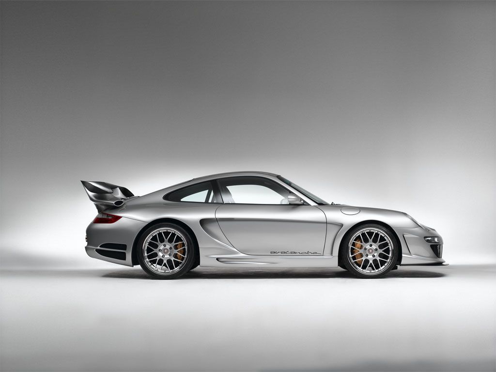 ★スパーク製 ★1/43 ポルシェ GEMBALLA GTR 650 2006 Spark 1:43 Porsche Gemballa Avalanche GTR 650 2006 grey