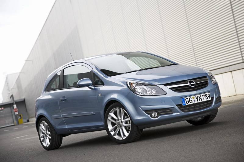 07 Corsa Rear 2007 Opel Corsa