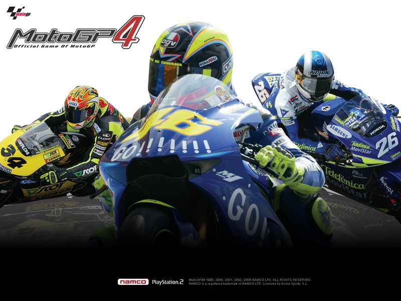 Jeu Vidéo Moto GP4 Pour PlayStation 2 (PS2) - Version Disque Seule - Très Bon état