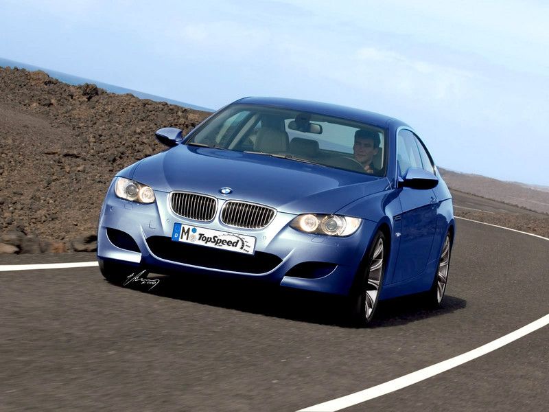 BMW E90 M3 TS artists rendering