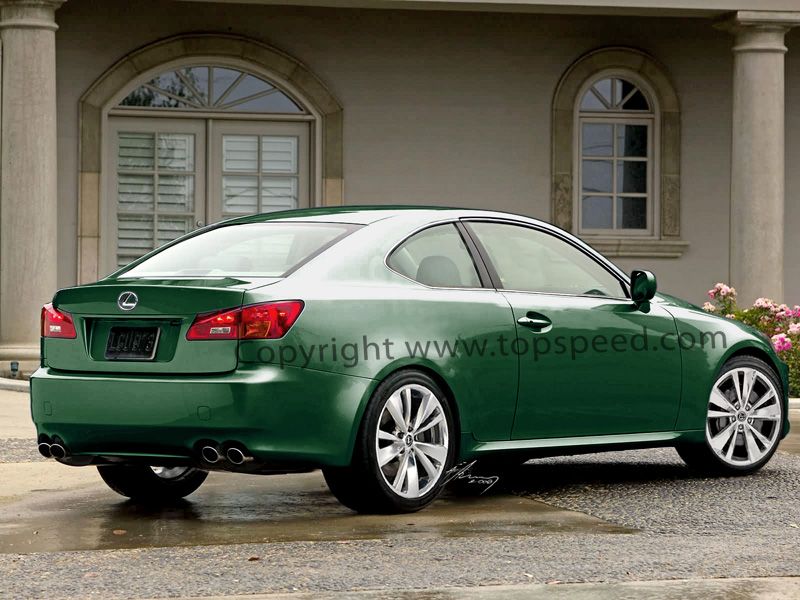 2010 Lexus IS coupe preview