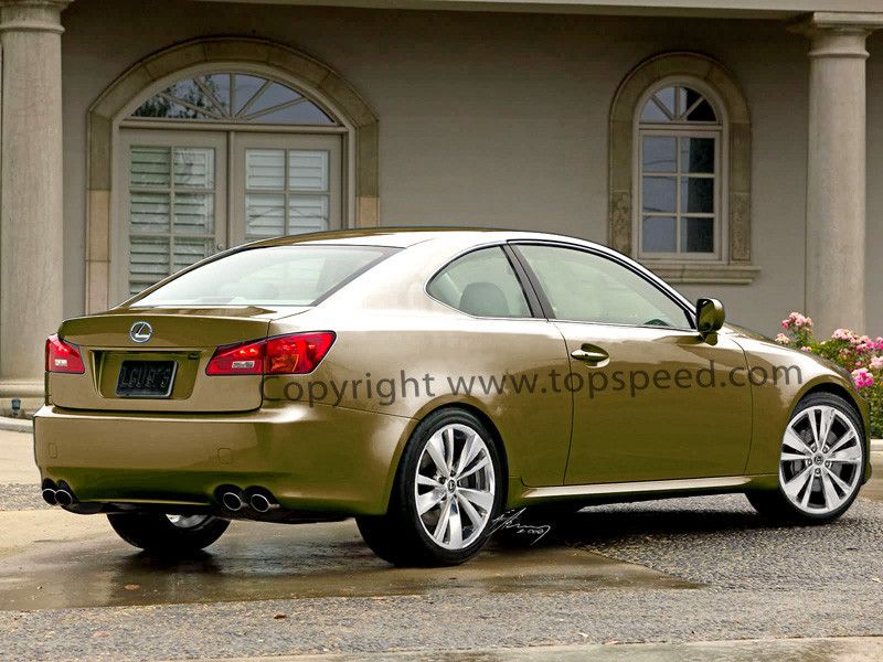 2010 Lexus IS coupe preview