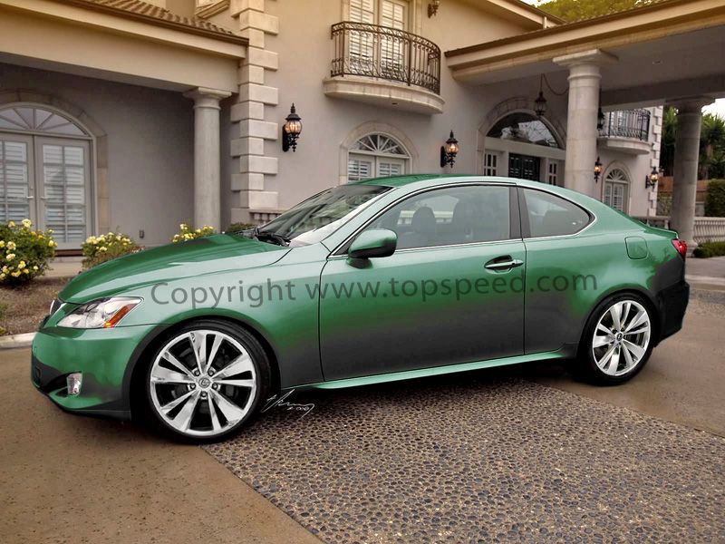 2010 Lexus IS coupe preview