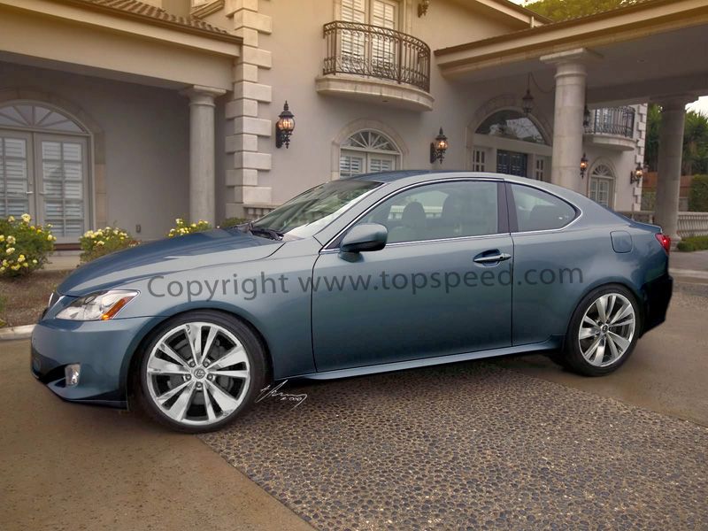 2010 Lexus IS coupe preview