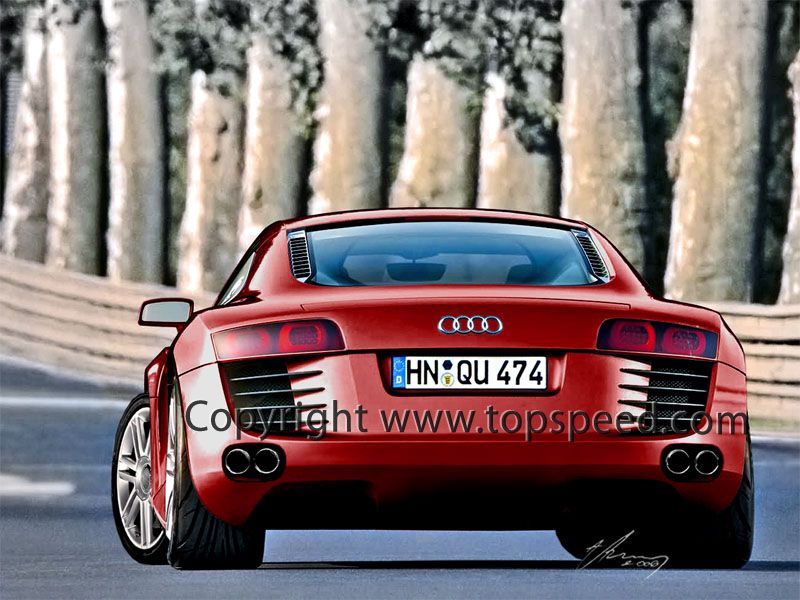 TopSpeed artists Audi R8 rendering