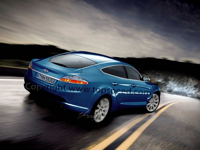 TopSpeed artist Ford Mondeo computer rendering
