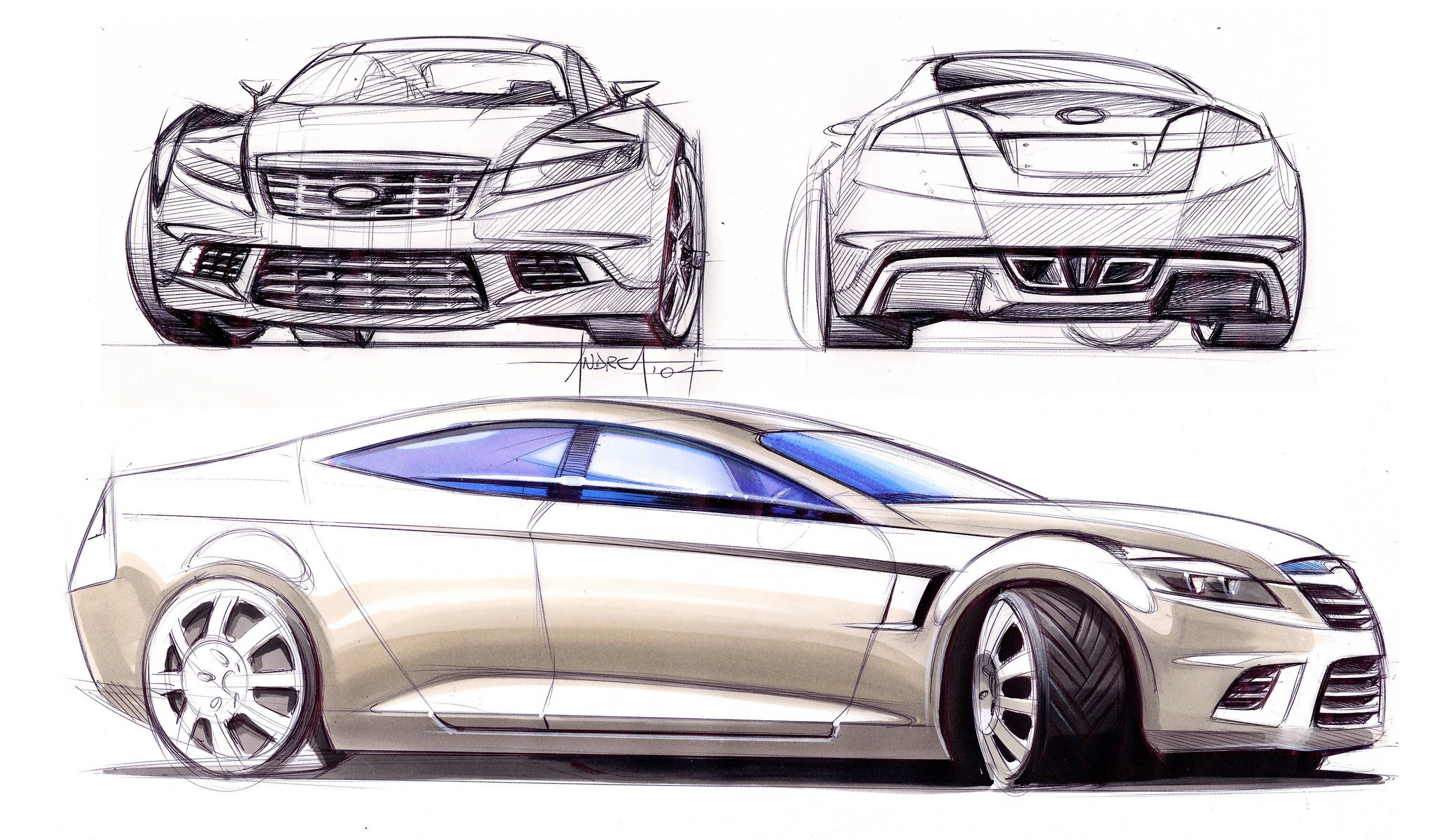  Ford official sketch