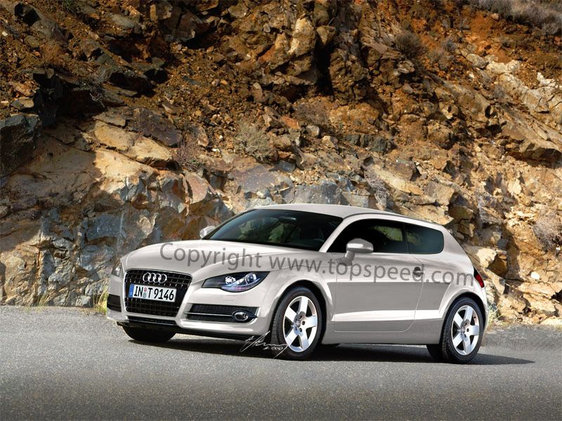 TopSpeed artists Audi A1 rendering