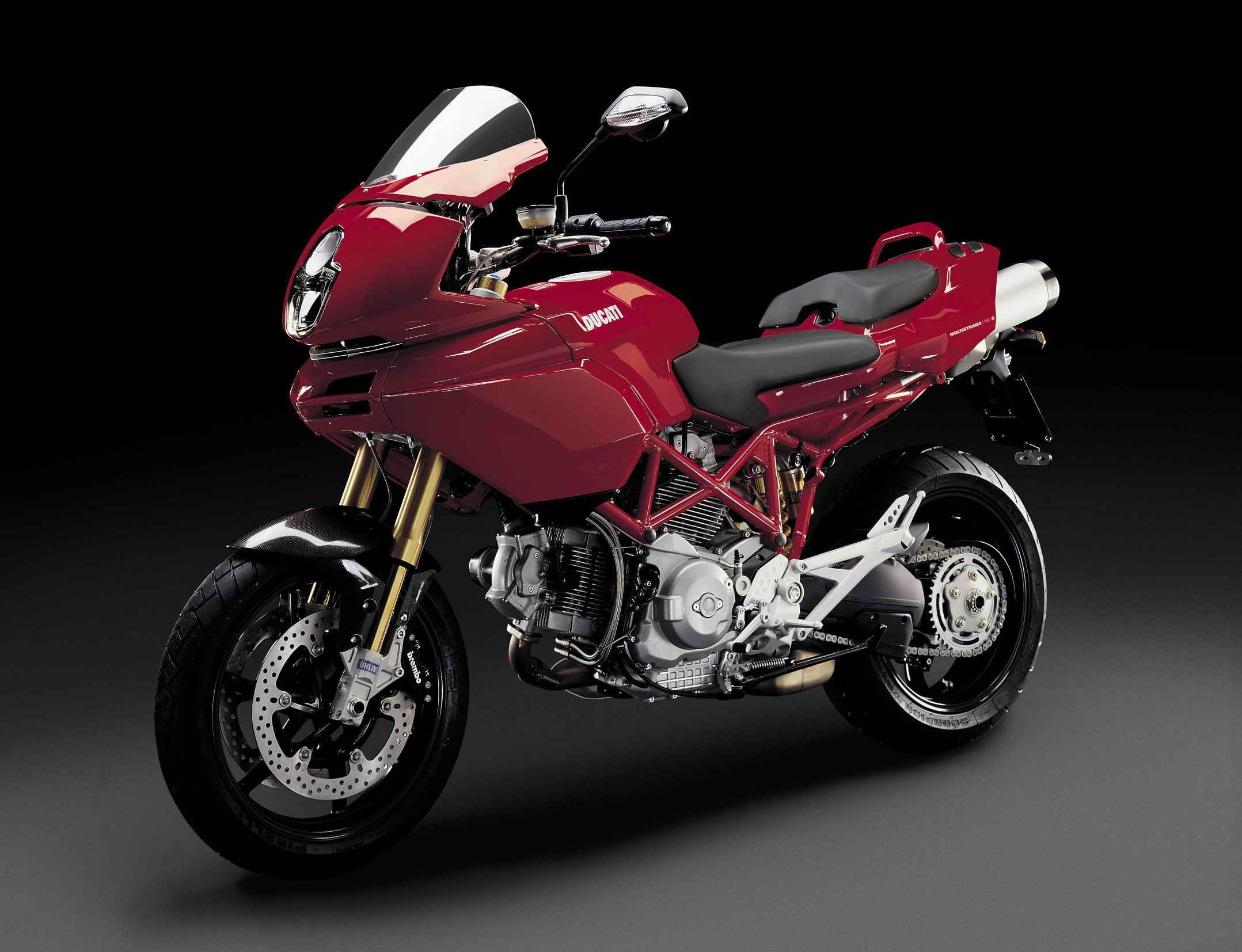 Ducati Multistrada 1100 studio shot