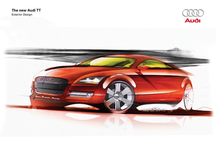 Audi official sketch