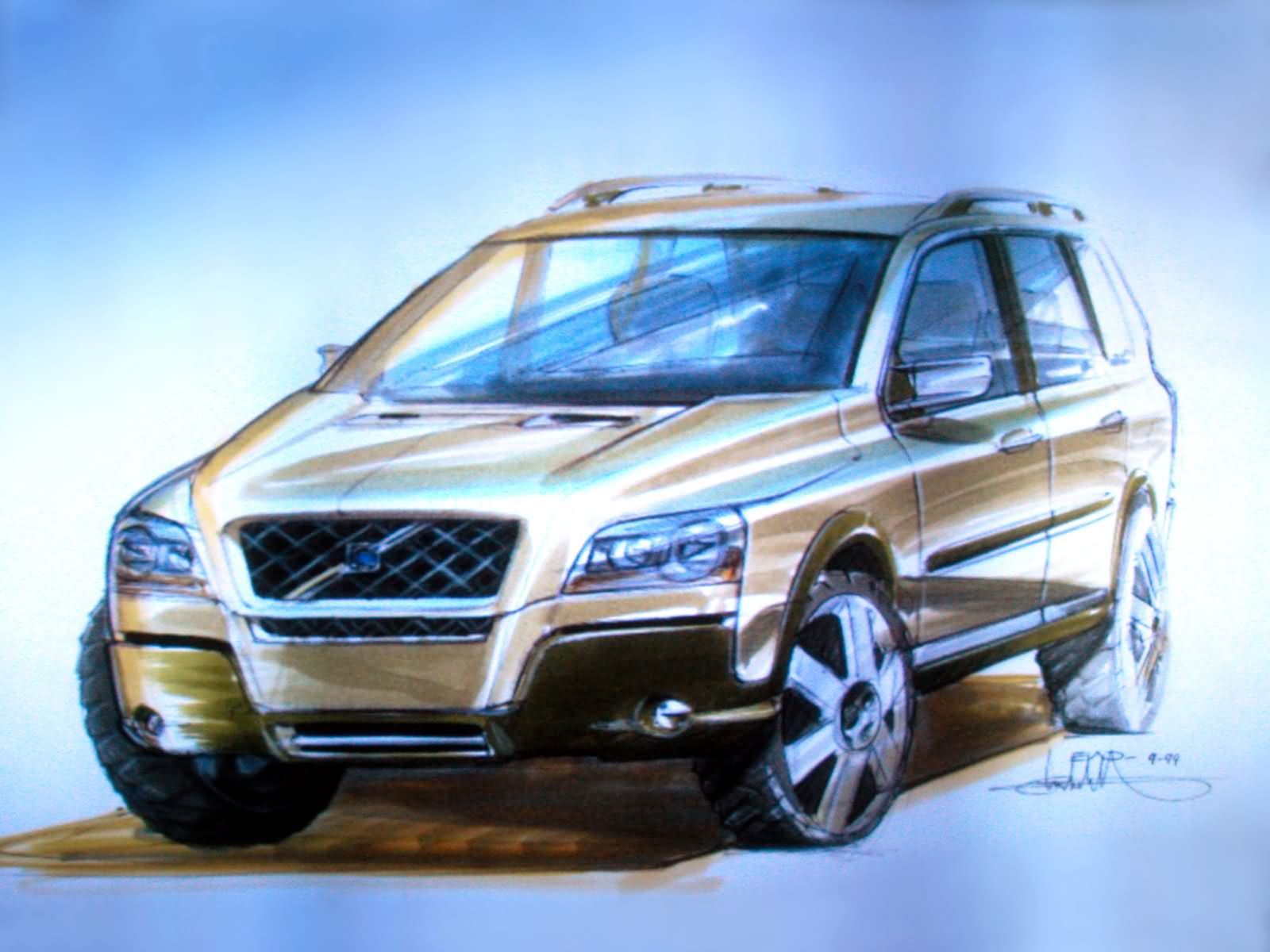 Volvo official sketch