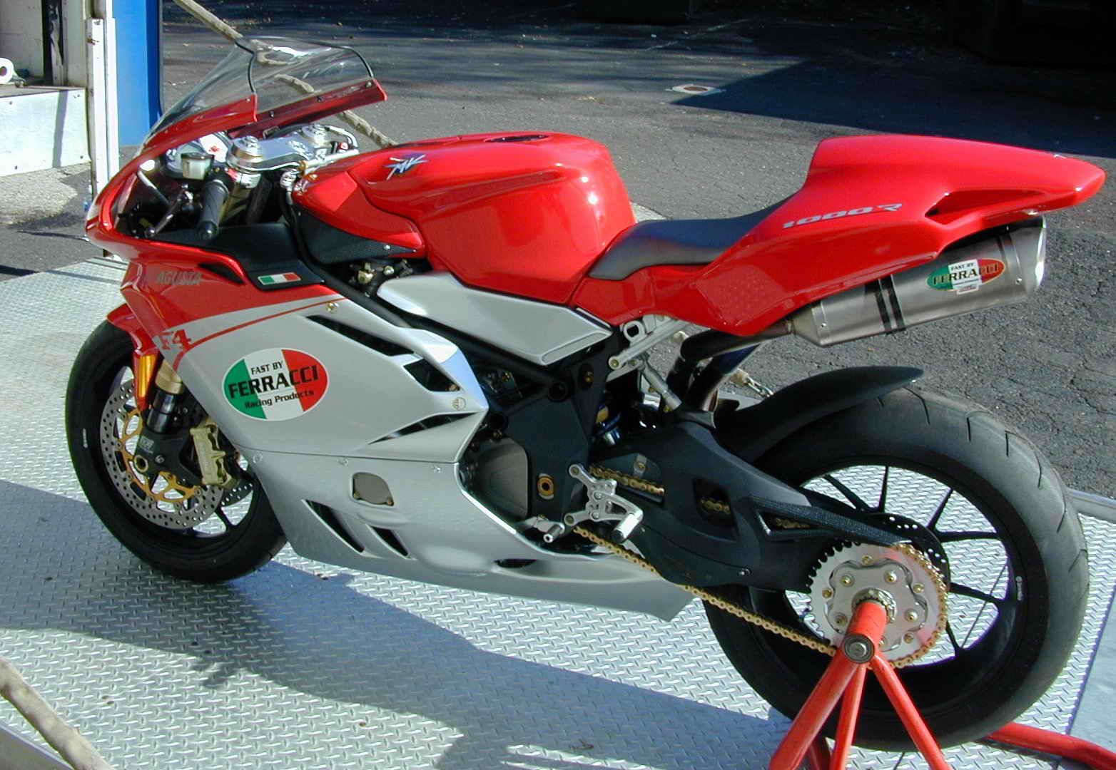 Ferracci's MV Agusta F4 1000 R Race Bike