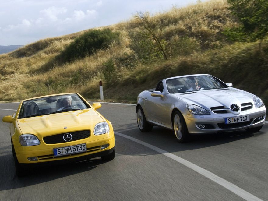 First and second SLK side by side