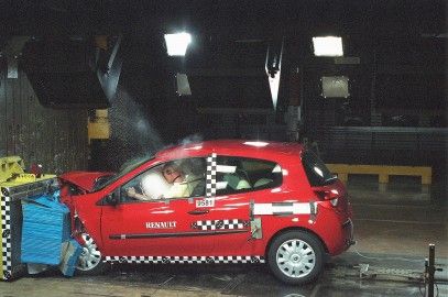 Clio III has obtained a five-star Euro NCAP rating