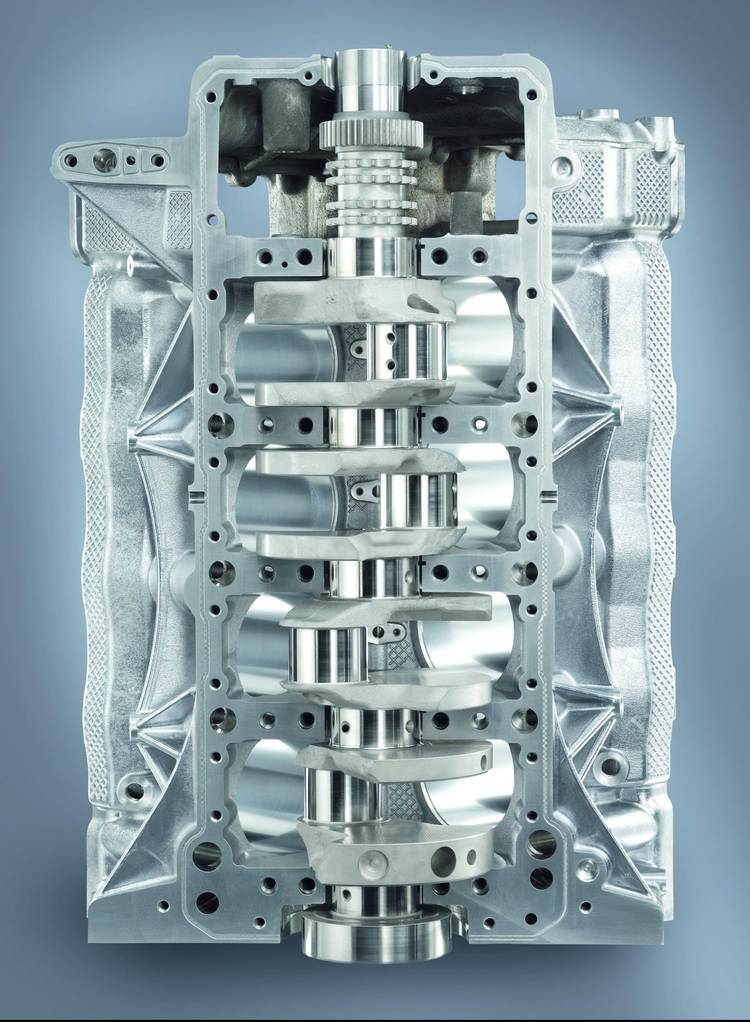 The new V8 engine for the BMW M3