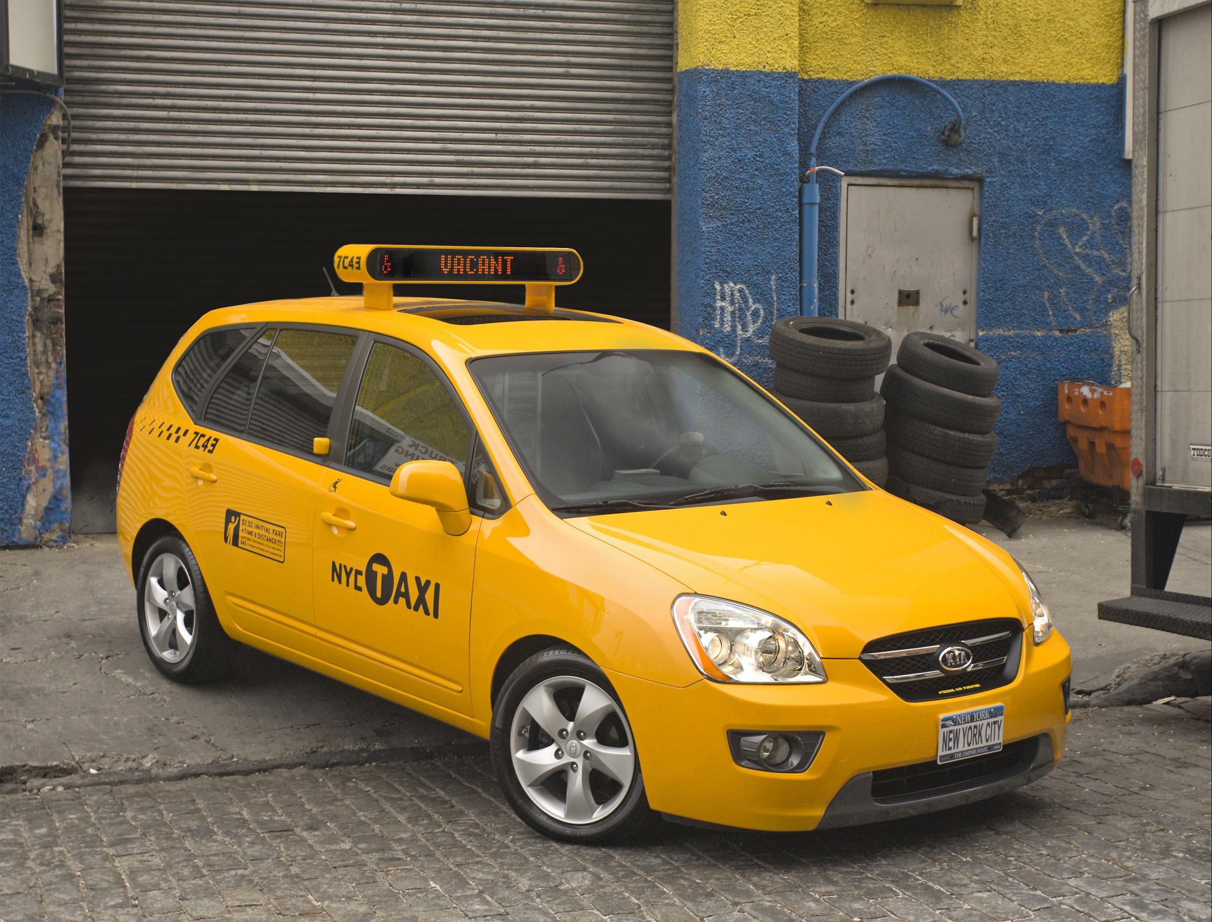 Kia Rondo Taxi Cab