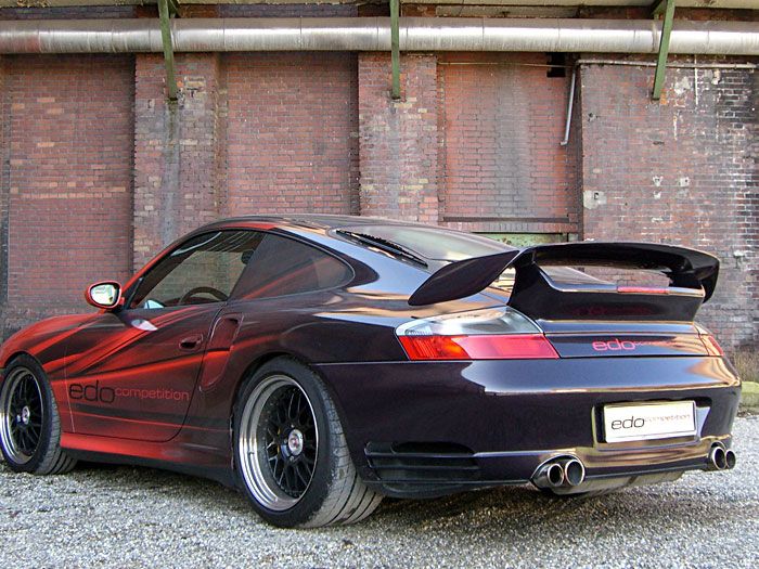 2008 edo Porsche 996 Turbo (red-black)