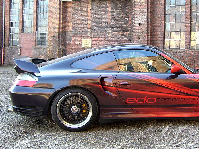 2008 edo Porsche 996 Turbo (red-black)