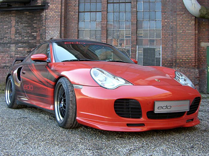 edo Porsche 996 Turbo (red-black)