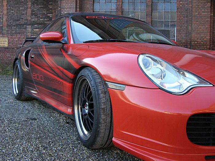 2008 edo Porsche 996 Turbo (red-black)