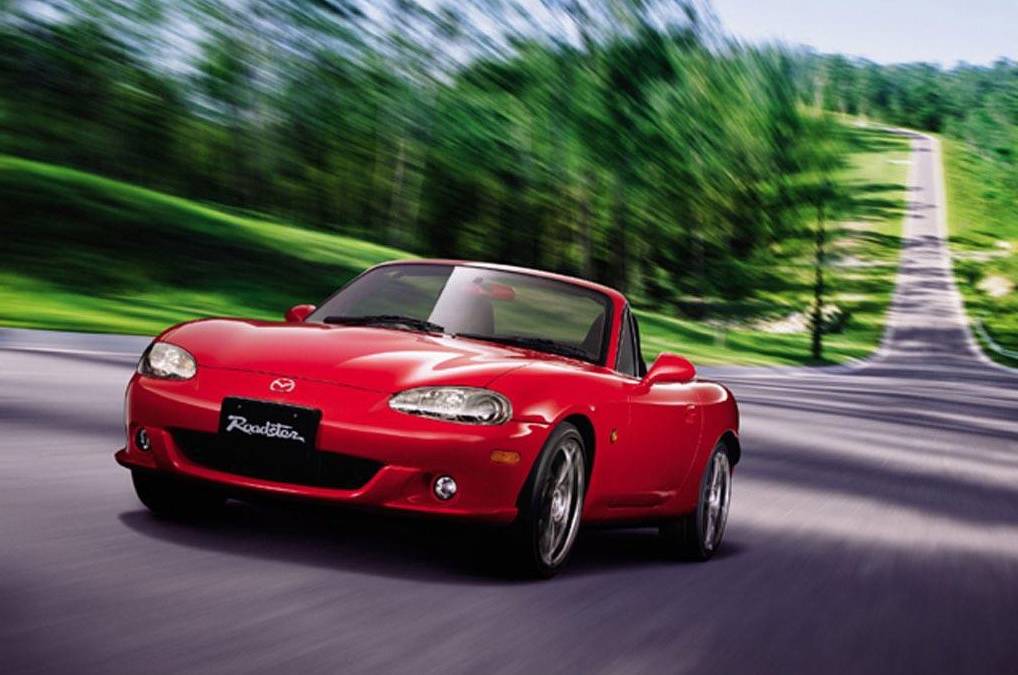 Mazda MX-5 Miata - the world's most popular two-seat convertible sport car
