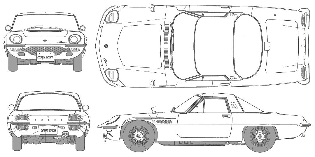 1967 - 1972 Mazda Cosmo Sport