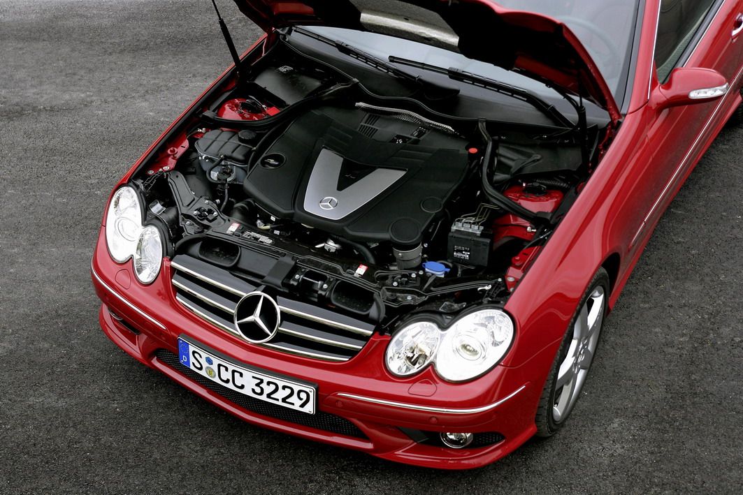 2007 Mercedes CLK Coupe