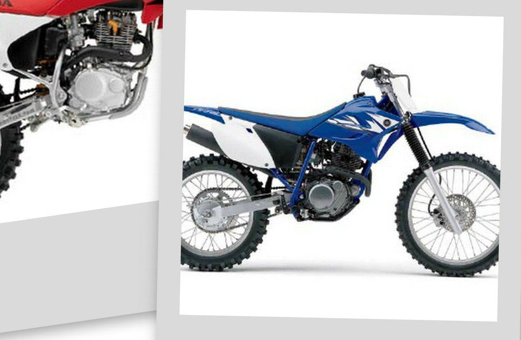  2007 Honda CRF230F and 2007 Yamaha TT-R230